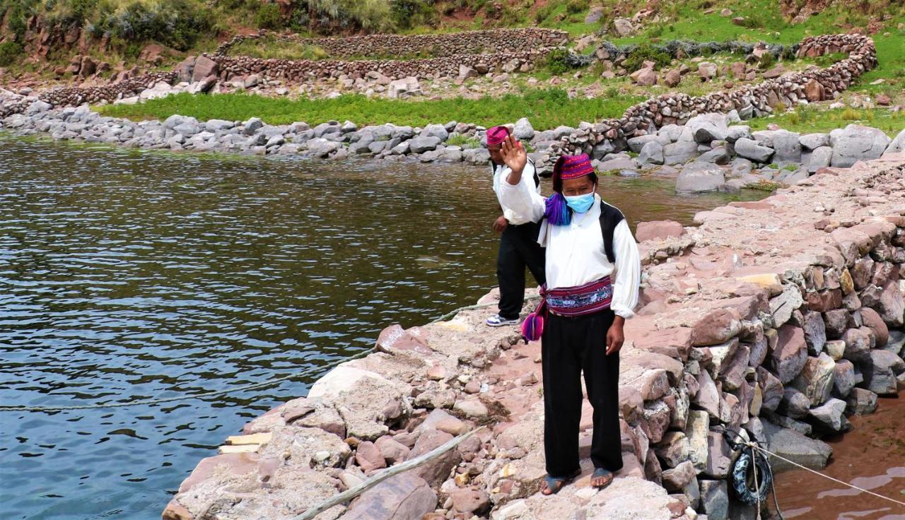 Taquile Lodge - Un Lugar De Ensueno Huillanopampa Esterno foto