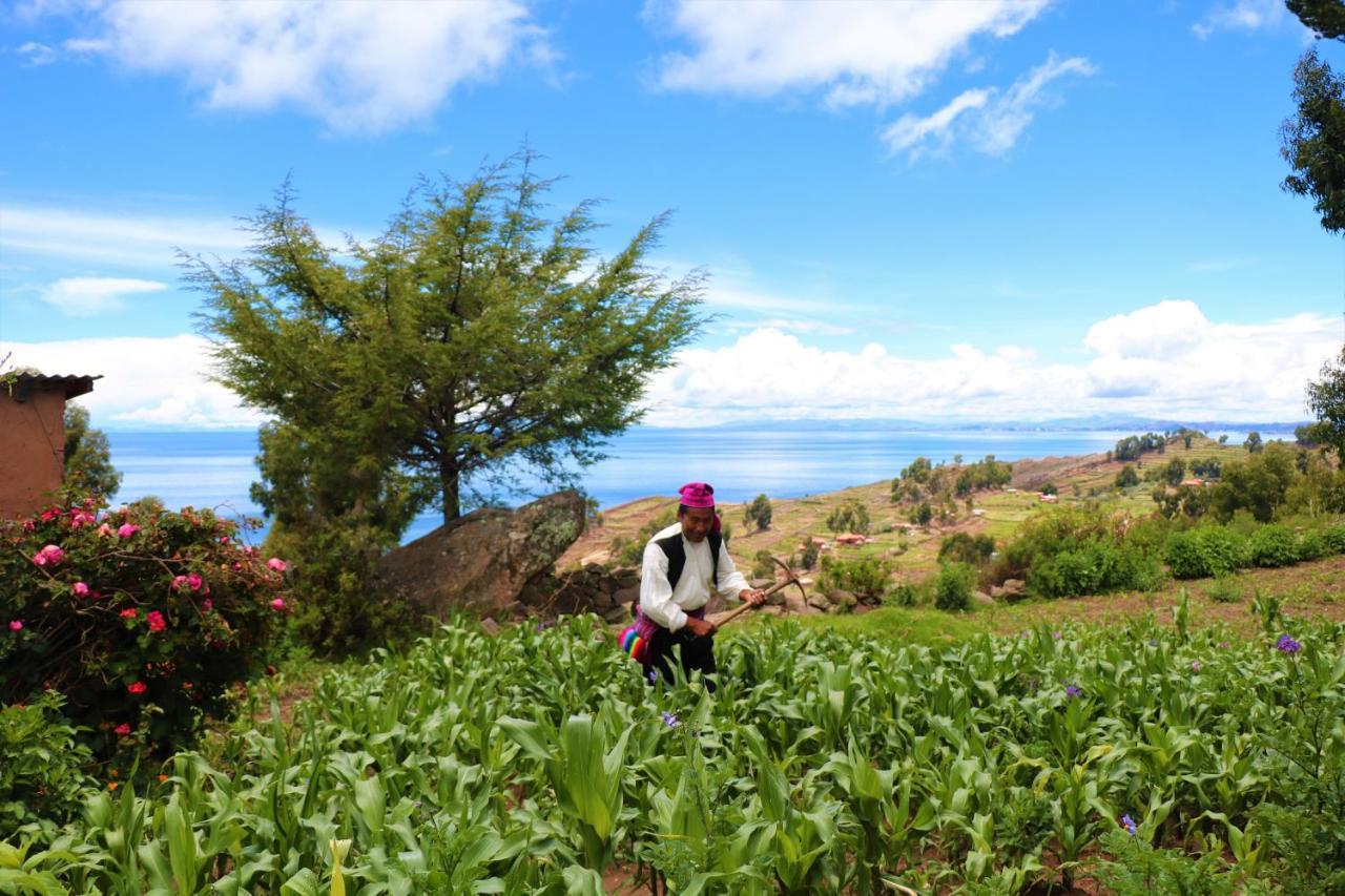 Taquile Lodge - Un Lugar De Ensueno Huillanopampa Esterno foto
